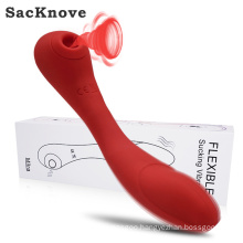 SacKnove 2021 Newest Best Adult Erotic Silicone Flexible Massage Vagina Clitoral Sucking Vibrator For Women Sex Toy